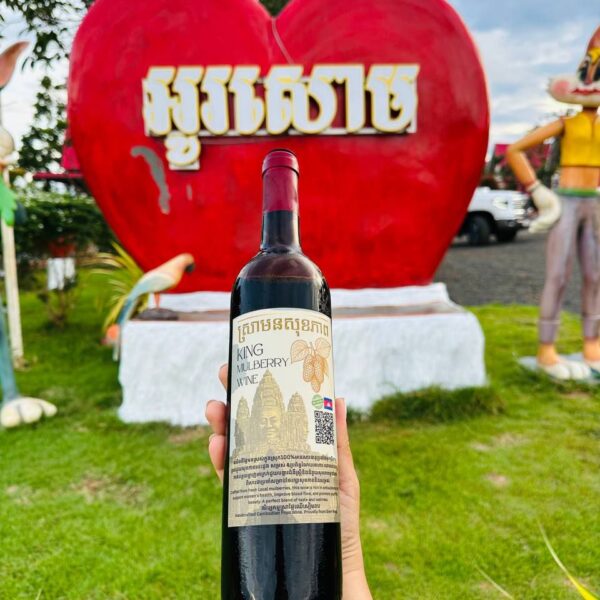 Alternative view of ស្រាមនសុខភាព King Mulberry Wine 750ML